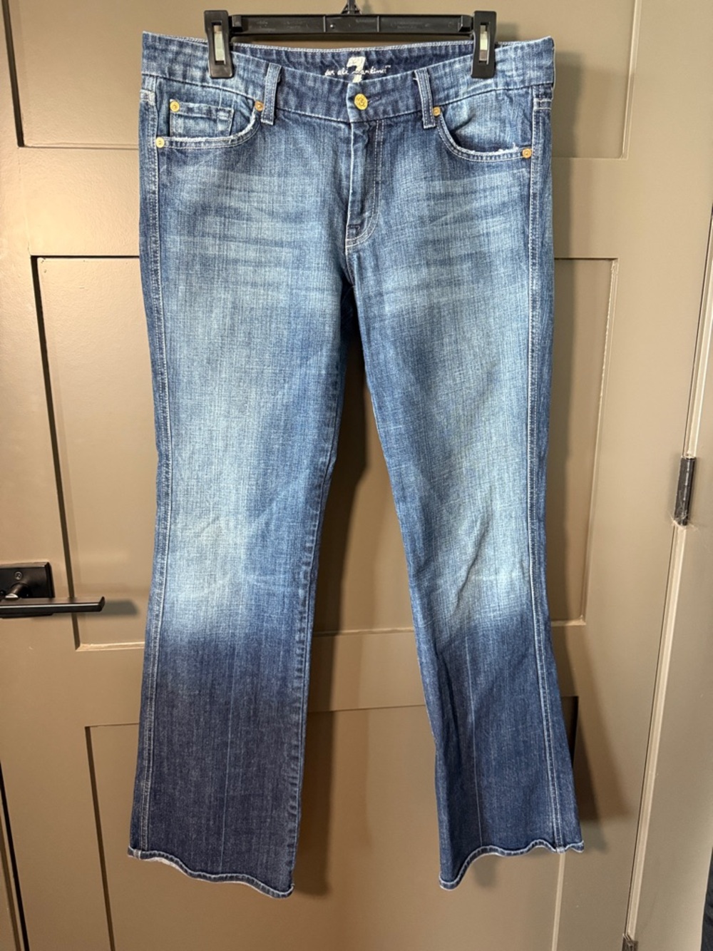 7 For All Mankind Classic A Pocket Flare Jeans
